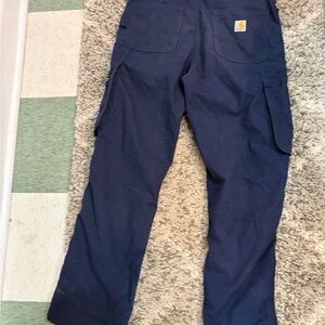 Carhartt Men's Dark Blue Cargo Pants